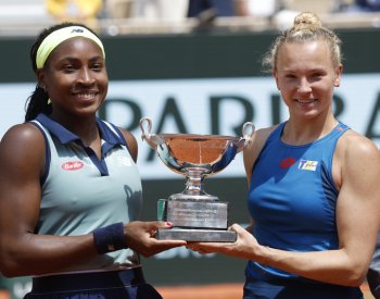 Siniaková si triumf v Paříži s Gauffovou užila, další spolupráci se nebrání