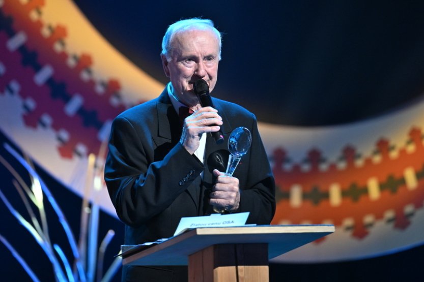 Zlatou cenu OSA za celoživotní přínos obdržel skladatel Jan Slabák