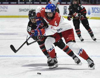 Pejšová byla nejvýše postavenou Evropankou na draftu hokejové PWHL