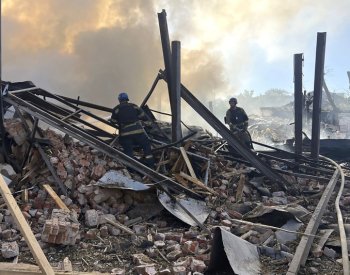 Ruský raketový útok na Kryvyj Rih zabil osm lidí, uvedl Kyjev