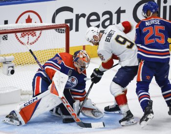 Florida porazila Edmonton i potřetí a kráčí za Stanley Cupem