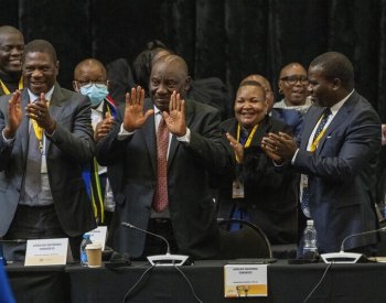 Cyril Ramaphosa byl opět zvolen prezidentem Jihoafrické republiky