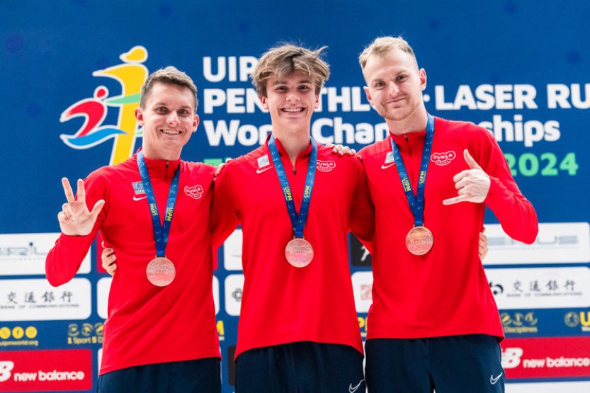 Pětibojaři vybojovali na MS týmový bronz, Vlach byl osmý