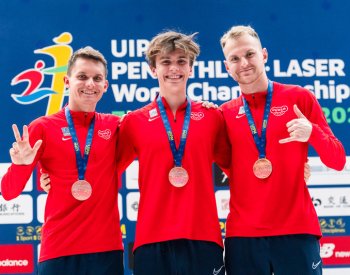 Pětibojaři vybojovali na MS týmový bronz, Vlach byl osmý