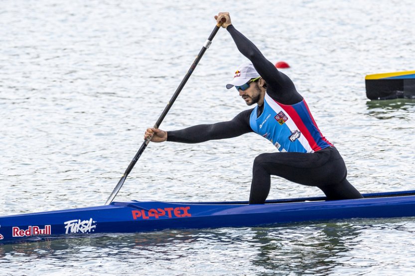 Mistr světa Fuksa získal na kilometru mezi kanoisty evropské stříbro