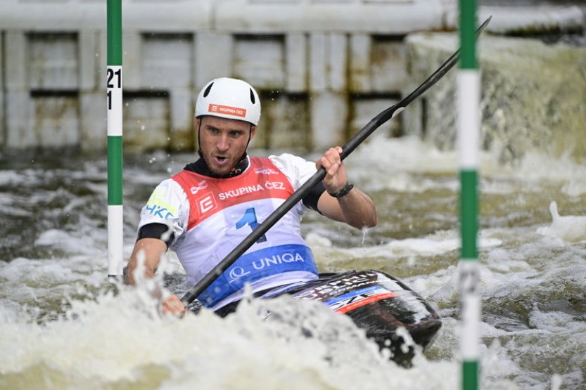 Přindiš i Kneblová si dopádlovali pro stříbro v kayakcrossu na SP v Krakově