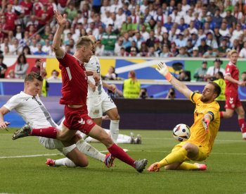 Dánové na úvod remizovali se Slovinci, na Eriksenův gól odpověděl Janža