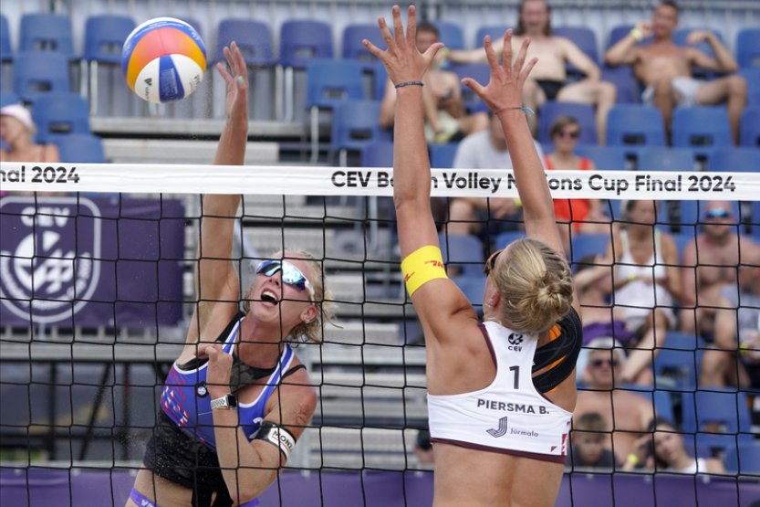 Beachvolejbalistky Hermannová se Štochlovou si na OH v Paříži nezahrají