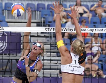 Beachvolejbalistky Hermannová se Štochlovou si na OH v Paříži nezahrají