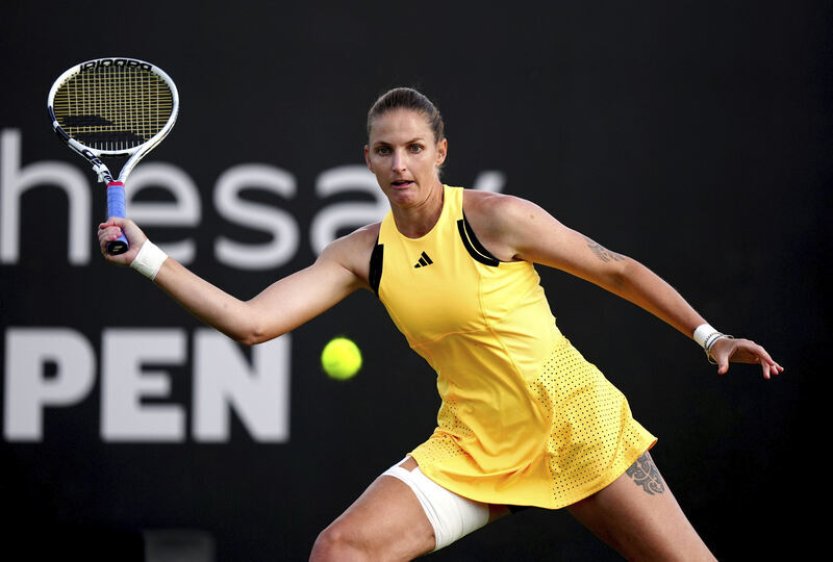 Plíšková si po finále v Nottinghamu polepšila v žebříčku na 42. místo