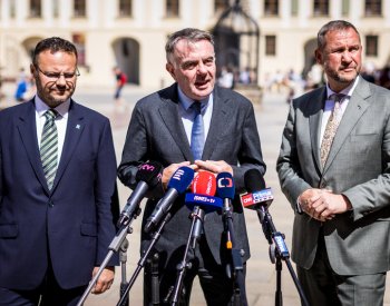 Ředitelé ČT a ČRo s Pavlem řešili na Hradě mediální novelu