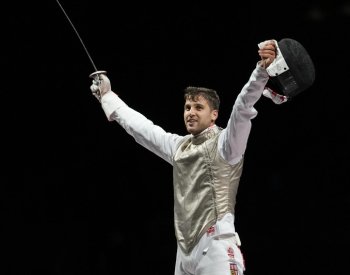 Fleretista Choupenitch získal na mistrovství Evropy podruhé bronz