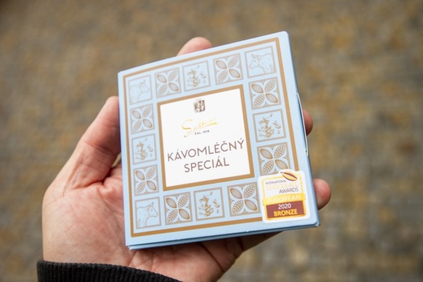 Kutnohorská čokoláda má tři medaile ze soutěže International Chocolate Awards