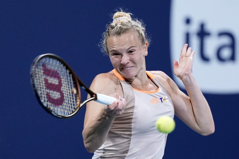 Tenistka Siniaková kvůli dešti nedohrála v Berlíně zápas druhého kola