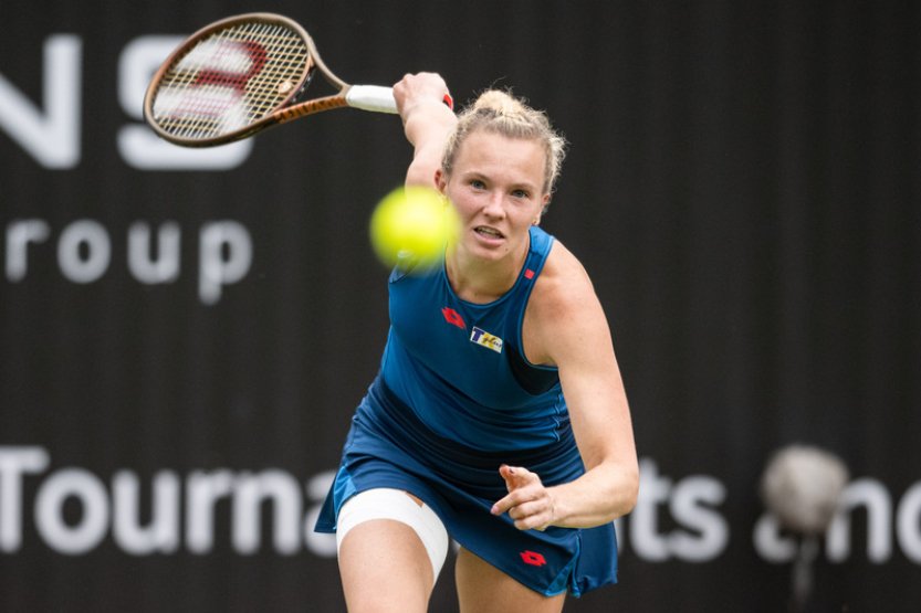 Siniaková v Berlíně kvůli dešti zápas nedohrála, Krejčíková vypadla v Birminghamu