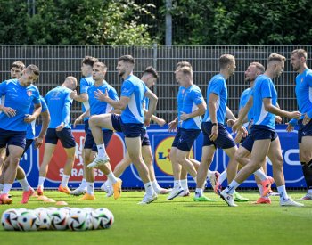 Fotbalisté se na Turky chystali bez zraněného Schicka, nechyběl Barák