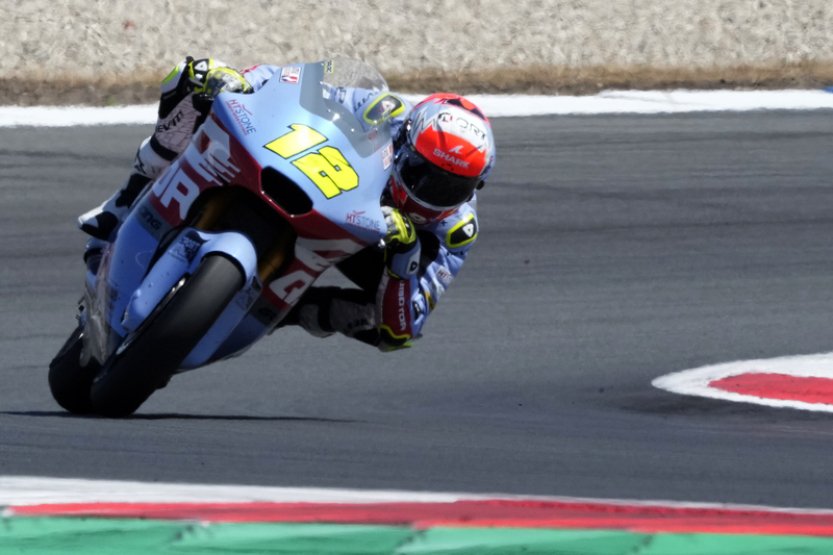 Salač měl v tréninku Moto2 v Assenu těžký pád