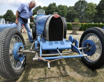 Na kroměřížské výstaviště se v sobotu sjedou dobová závodní auta značky Bugatti