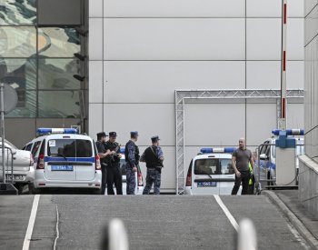 Nad Moskvou byl sestřelen dron, trosky poškodily pavilon výstaviště