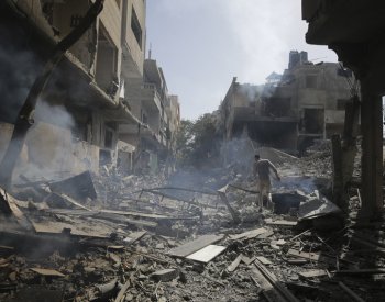 Izraelský úder na uprchlický tábor Nusajrát má 13 obětí, píší palestinská média