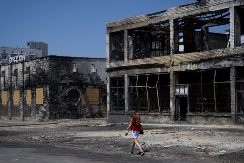 Ruské ostřelování zabilo v Chersonské oblasti tři civilisty, uvedla Ukrajina