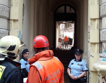 Policie navrhla obžalobu v kauze zřícení části budovy v centru Prahy