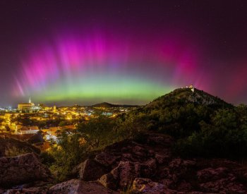 Snímek polární záře nad Mikulovem získal titul astrofotografie června