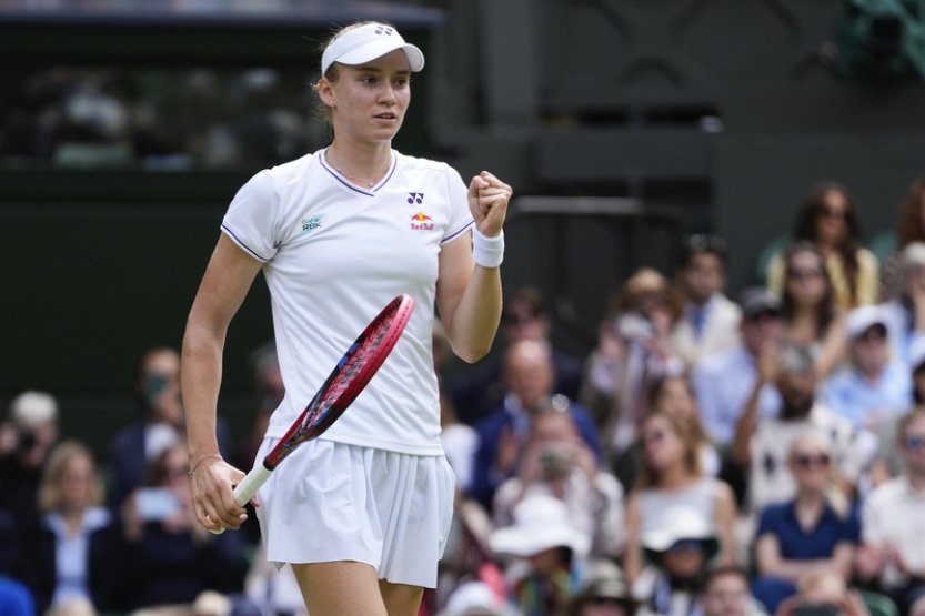 Bude to těžký zápas, řekla Rybakinová před semifinále Wimbledonu s Krejčíkovou