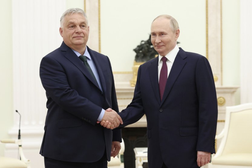 Orbánova cesta do Moskvy byla v rozporu se smlouvami EU, píše FT