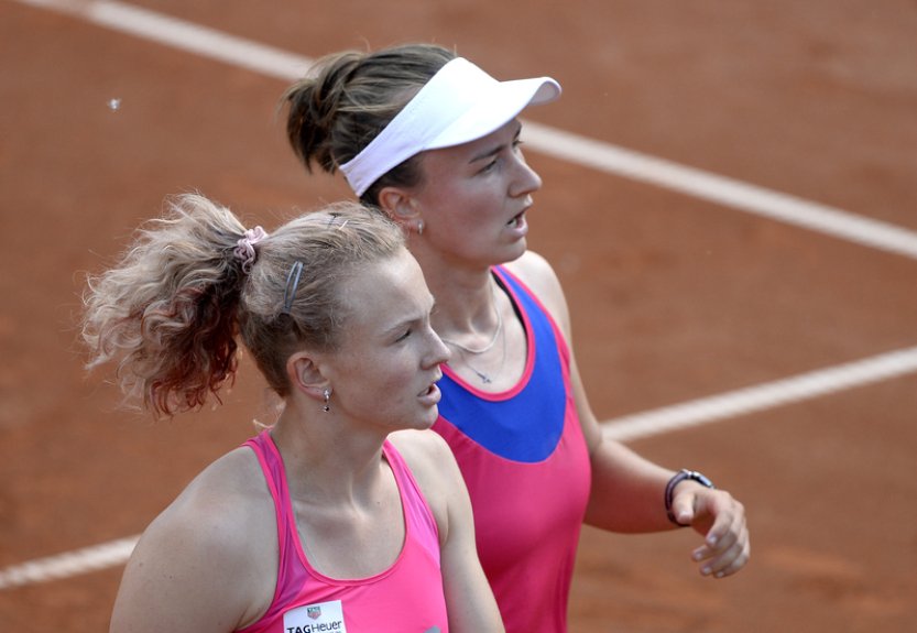 Siniaková s Krejčíkovou nastoupí před OH společně do čtyřhry na turnaji v Praze