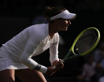 Krejčíková bydlí během Wimbledonu u anglické rodiny, relaxuje u lega