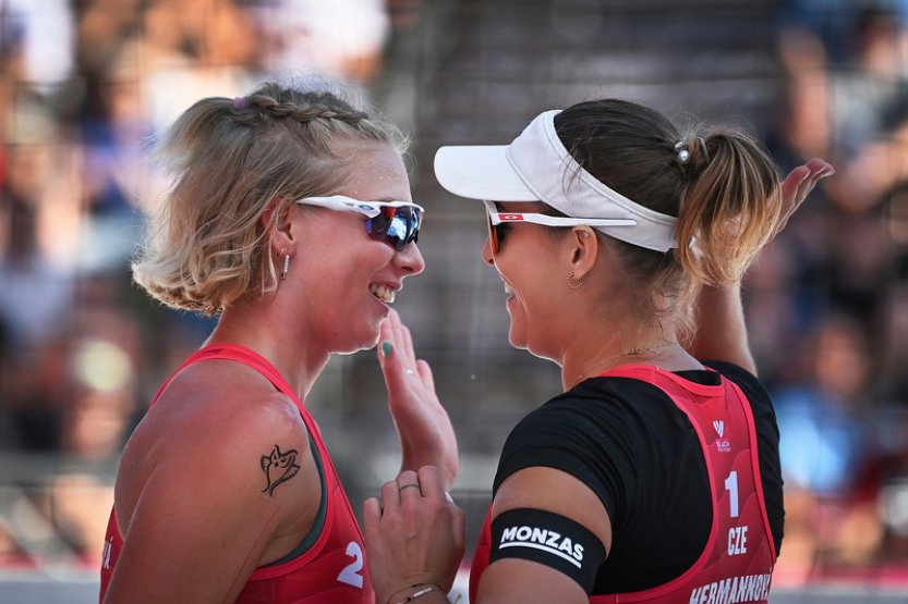 Hermannová se Štochlovou ještě zpracovávají kuriózní postup do Paříže