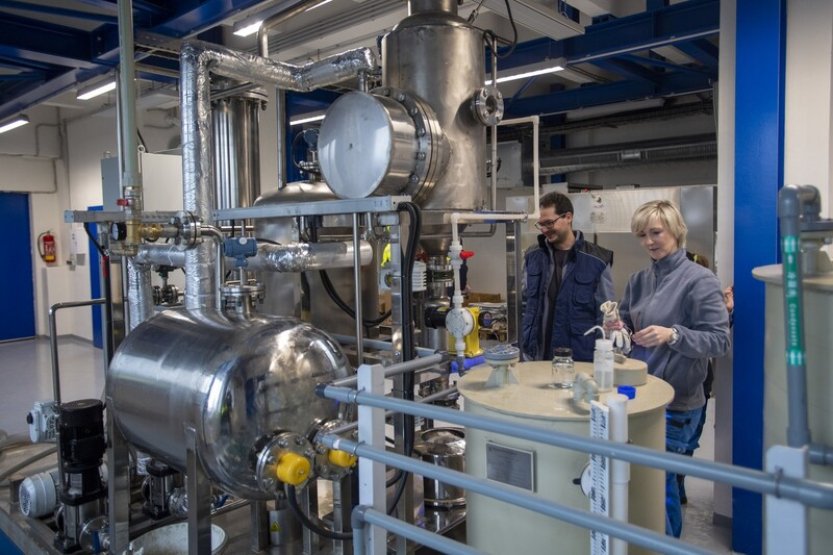 Ověřovací jednotka pro získávání manganu u Chvaletic pracuje v trvalém provozu