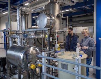 Ověřovací jednotka pro získávání manganu u Chvaletic pracuje v trvalém provozu