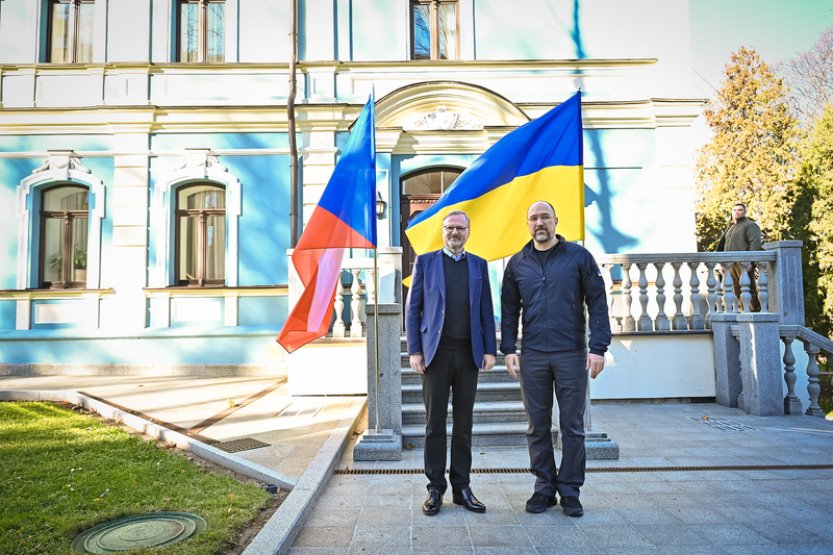 Ukrajinská a česká vláda budou v úterý společně jednat v Praze