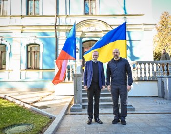 Ukrajinská a česká vláda budou v úterý společně jednat v Praze