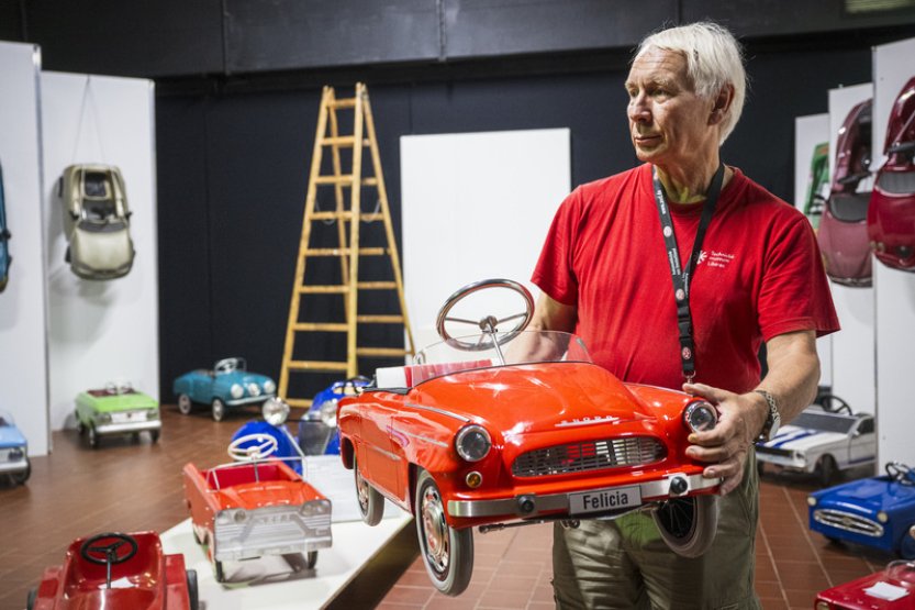 V Technickém muzeu v Liberci jsou šlapací autíčka i formule studentů