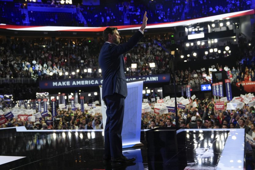 Vance republikánům slíbil klást USA na první místo a kritizoval Čínu