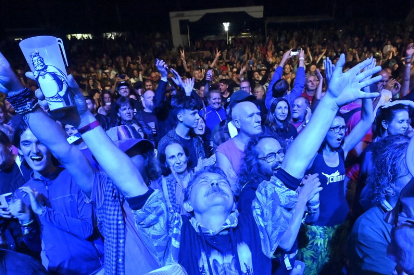 Na festivaluTrutnoff se dnes kromě jiných představila kapela Therapy?