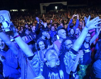 Na festivaluTrutnoff se dnes kromě jiných představila kapela Therapy?