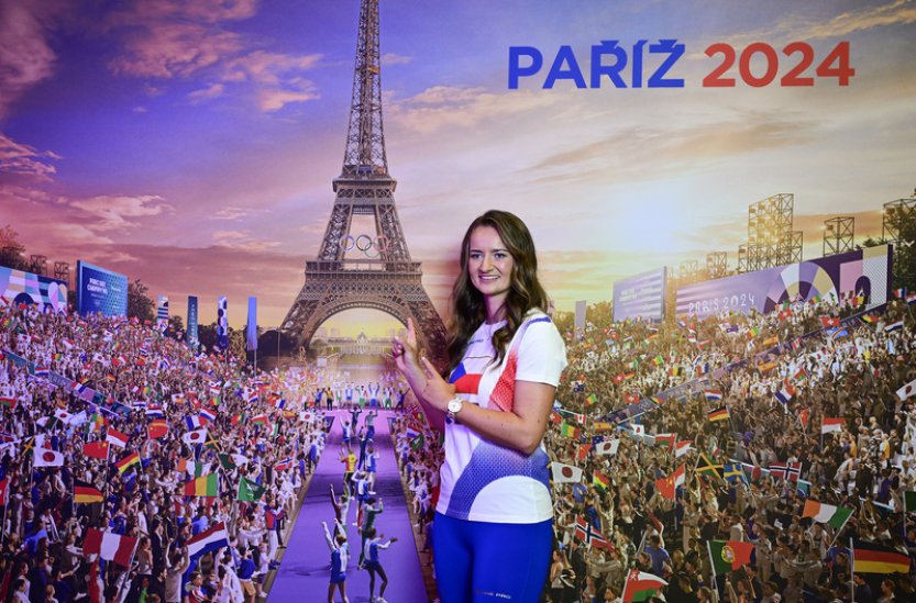 Wimbledonskou šampionku Krejčíkovou na fasování přivítali kanoisté