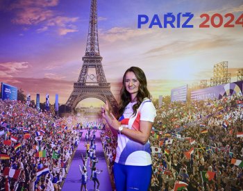 Wimbledonskou šampionku Krejčíkovou na fasování přivítali kanoisté