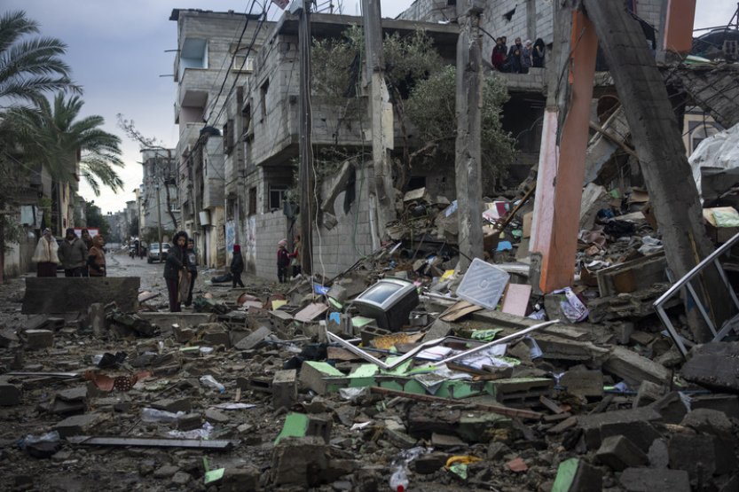 V Pásmu Gazy se podle agentury OSN šíří anarchie a dochází k rabování