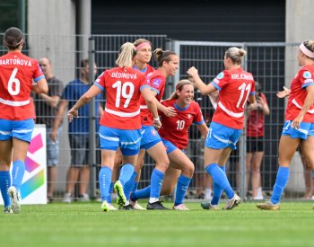 České fotbalistky začnou baráž o postup na Euro proti Bělorusku