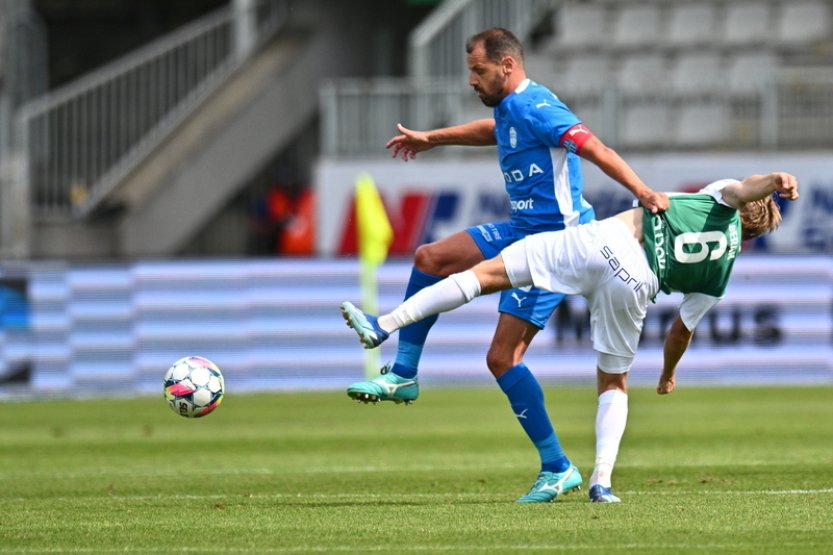 Fotbalisté Mladé Boleslavi po dvou vyloučeních prohráli v Jablonci