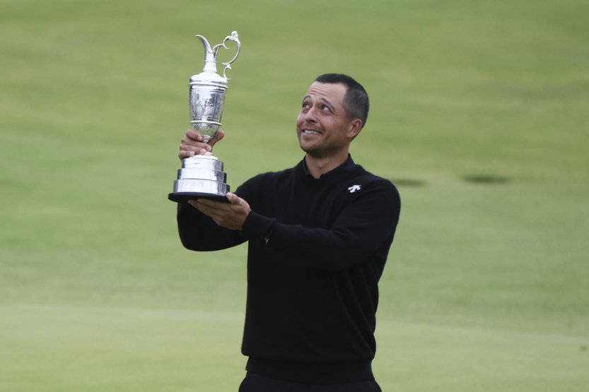 Golfista Schauffele vyhrál British Open, letos má tituly ze dvou majorů