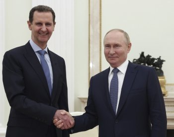 Mezi Sýrií a Ruskem panuje po desetiletí důvěra, řekl Asad v Kremlu Putinovi