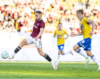 Oslabená Sparta remizovala v Teplicích 1:1 a poprvé v ligové sezoně nevyhrála