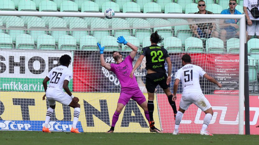 Jablonec remizoval v Karviné 1:1 a dál čeká na první vítězství