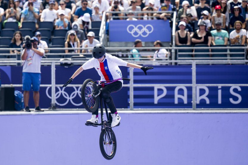 Miculyčová olympijskou medaili ve freestyle BMX nezískala, skončila šestá